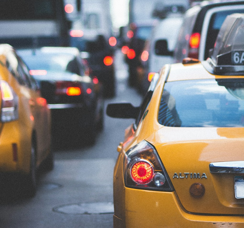 gdzie siadać w taxi